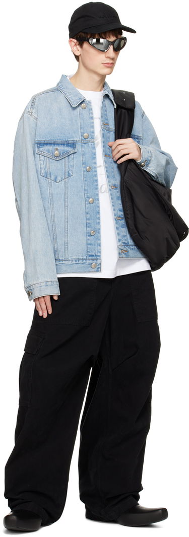 Jakna We11done We11done Oversized Denim Jacket Modra | WD-DJ4-20-017-U-IC, 3