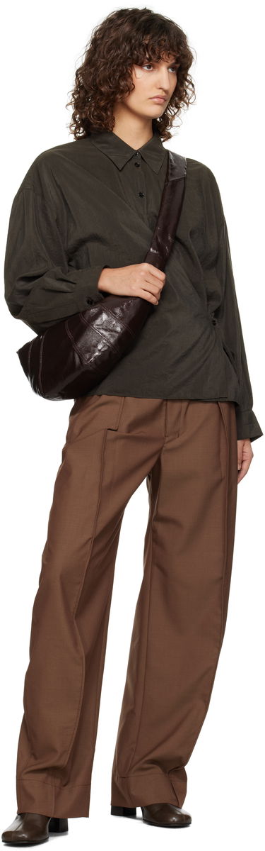 Superge in čevlji LEMAIRE Anatomic 80mm Heel Boots Rjava | FO0134 LL0078, 4