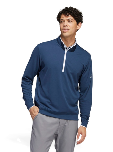 Pulover adidas Originals Golf 1/4 Zip Pullover Crew Mornarica | HC6636