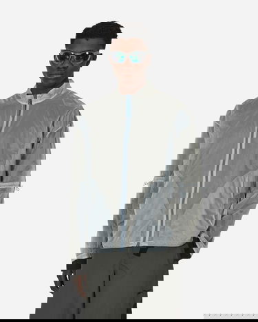 Jakna Reebok See Through Jacket Crystal Blue Siva | RMEA006C99FAB001, 0