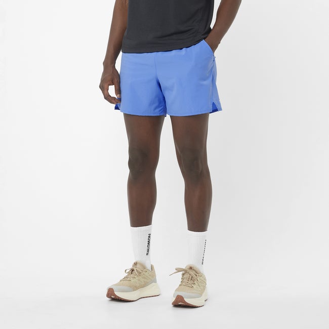Kratke hlače Salomon Shakeout Core 5" Running Shorts Modra | LC2450300