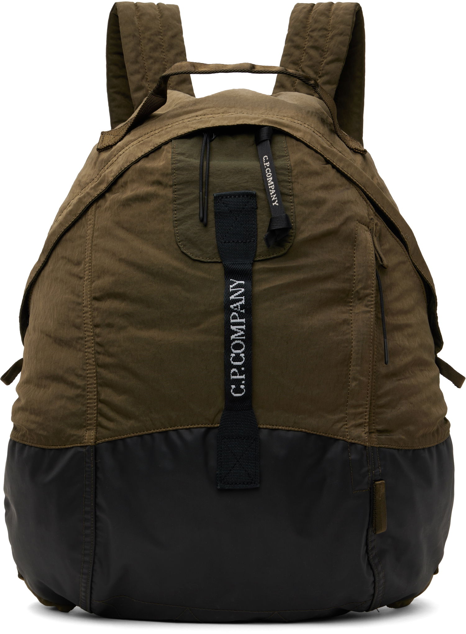 Nahrbtnik C.P. Company C.P. Company Nylon B Rounded Backpack Zelena | 18CMAC230A-005269G, 0