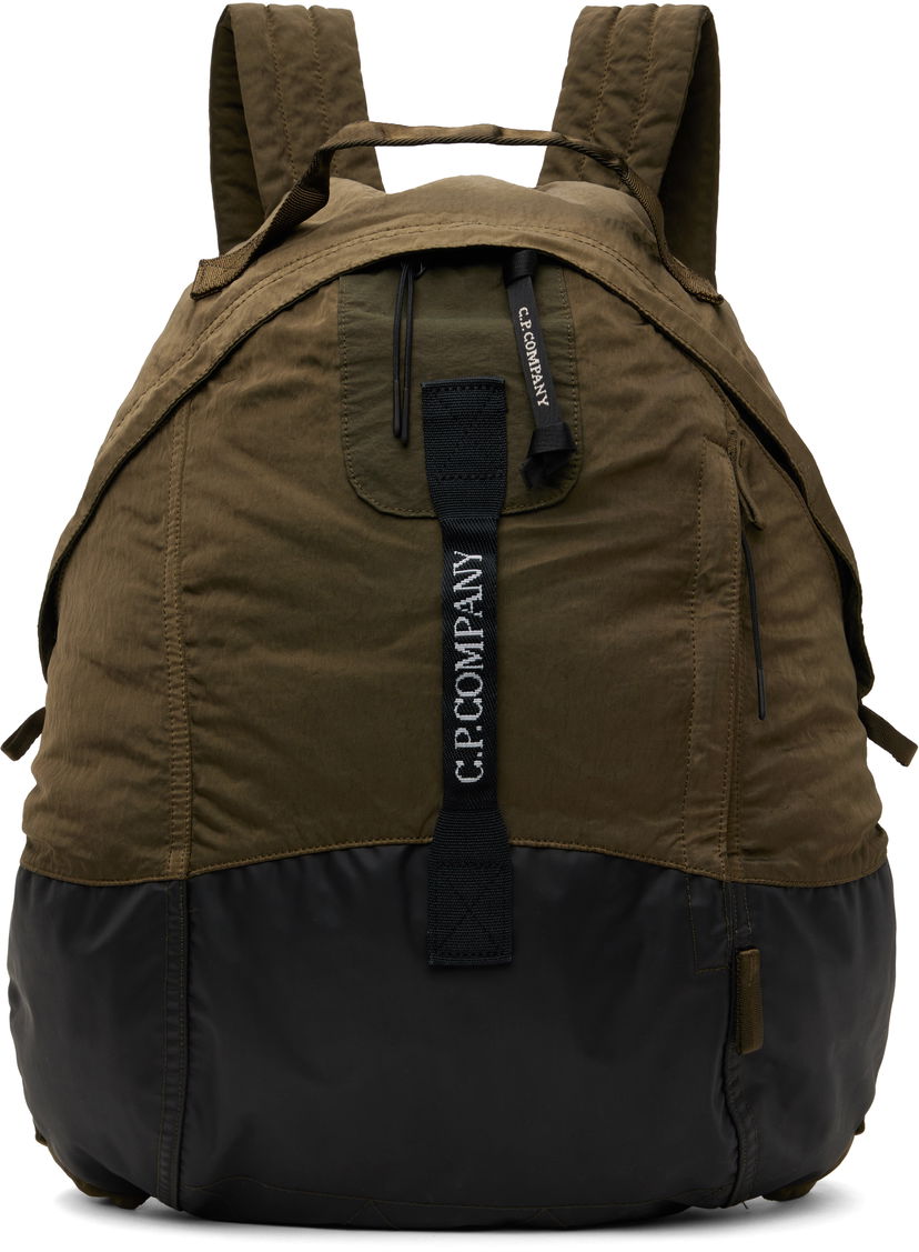 Nahrbtnik C.P. Company C.P. Company Nylon B Rounded Backpack Zelena | 18CMAC230A-005269G