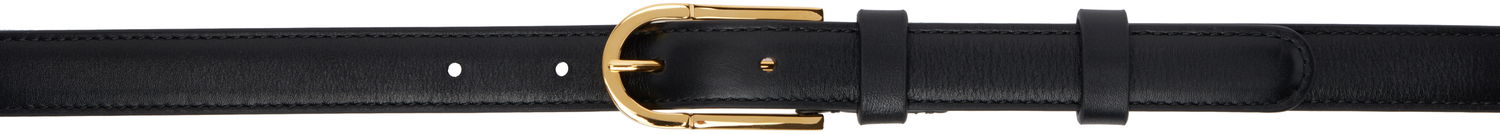 Pasovi The Row The Row Freya Leather Belt Črna | W1583-L60, 0