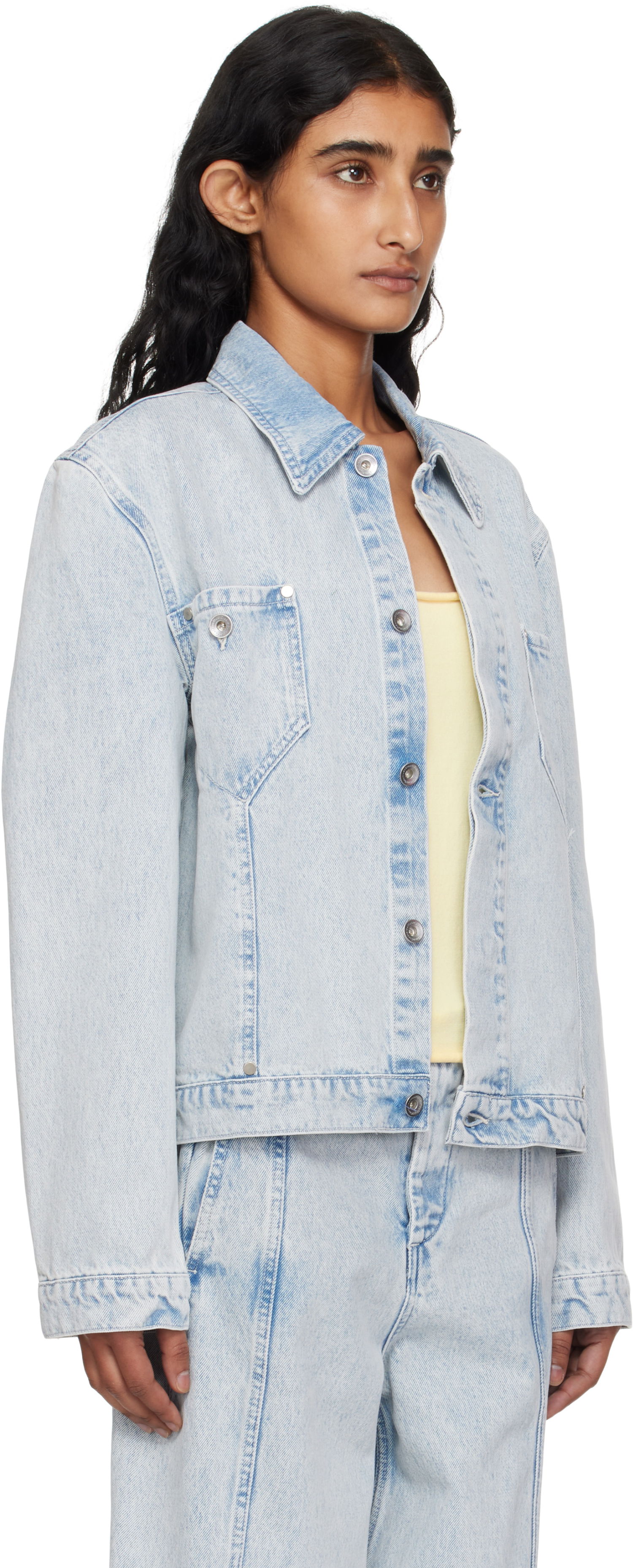 Jakna YMC YMC Loft Denim Jacket Modra | Q5YMC, 1