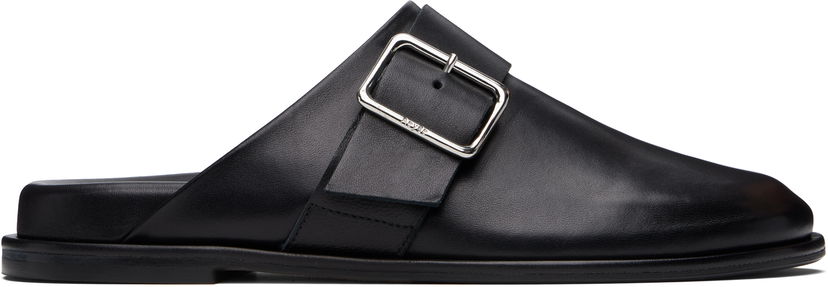 Oblačila Aeyde Aeyde Finja Leather Slip-On Loafers Črna | A11-FL-FAER08FL154-SS25-800-001