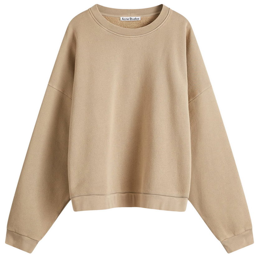 Pulover Acne Studios Vintage Sweat in Size Large Bež | CI0137-DKX