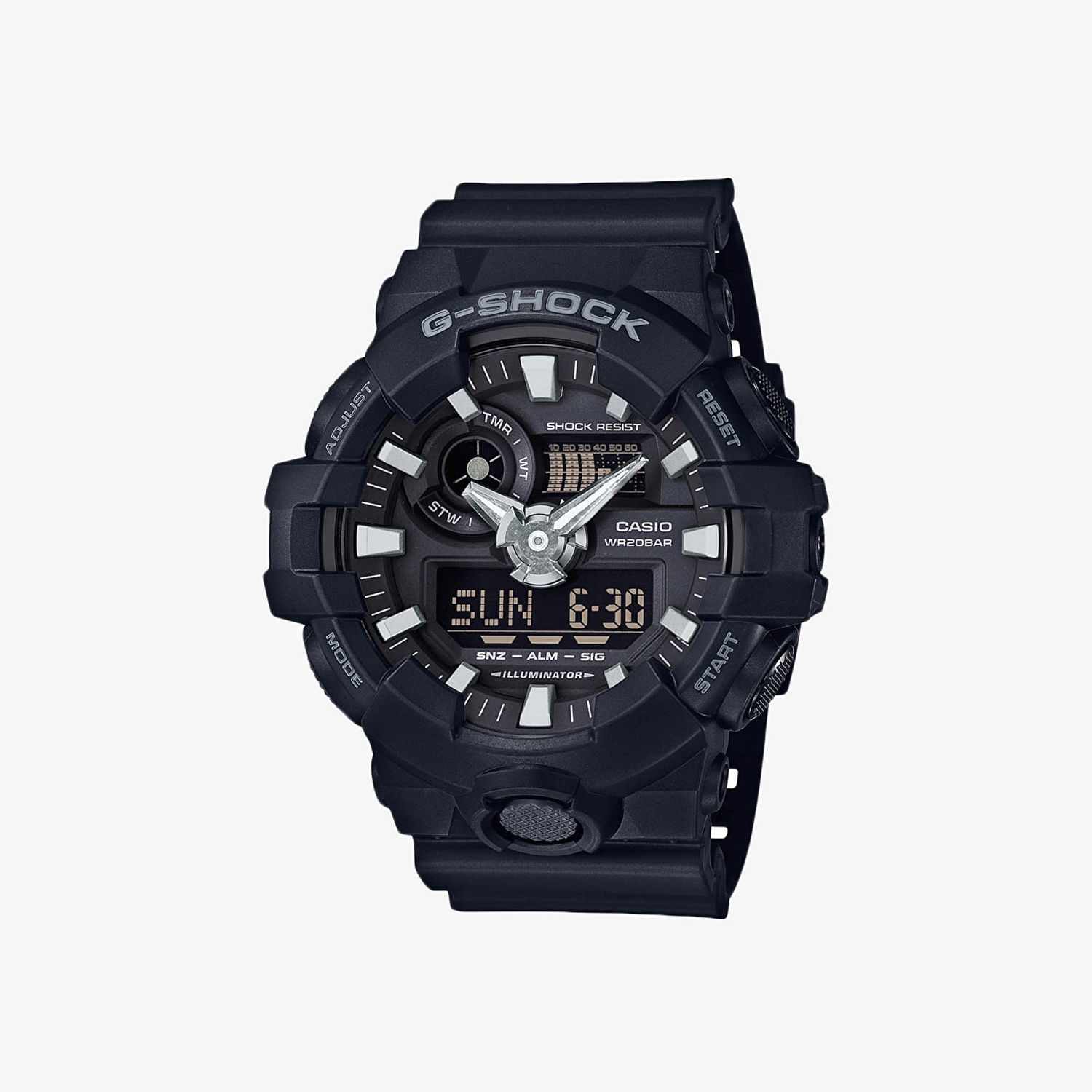 Ure CASIO G-Shock GA-700-1BER Črna | GA-700-1BER, 1