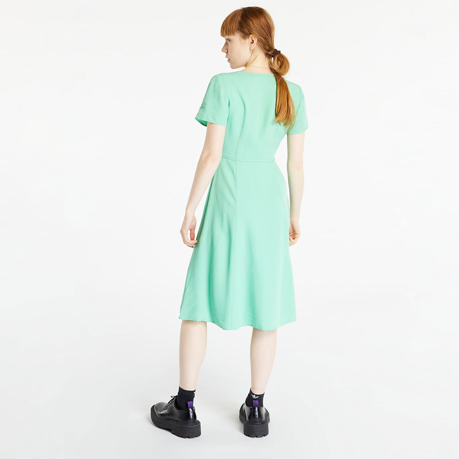 Obleke CALVIN KLEIN Short Sleeve Shirt Dress Zelena | J20J221140 L1C, 1