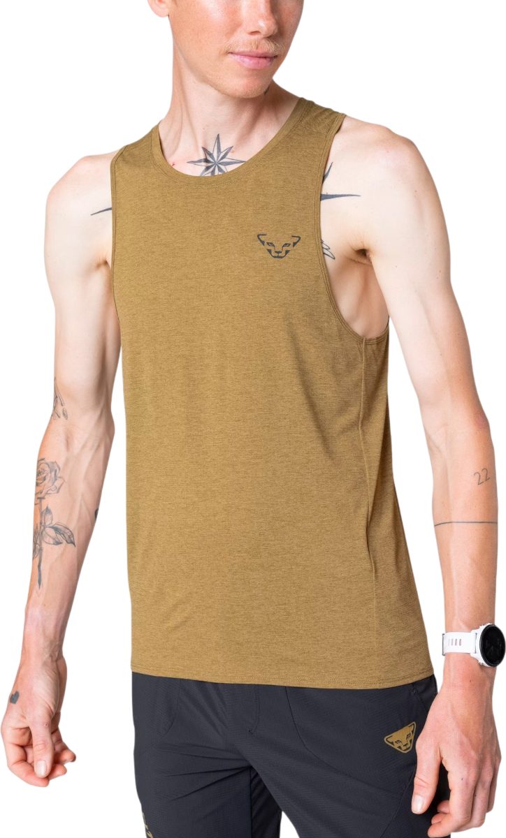 Majica brez rokavov Dynafit Dynafit Trail Tank Top Zelena | 08-0000071916-7461