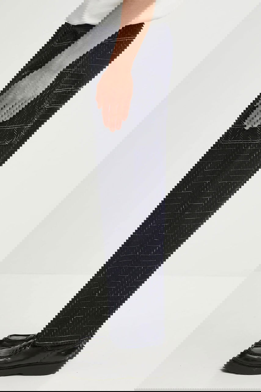 Cargo hlače KENZO Kenzo Weave Cargo Monkey Fit Pants Mornarica | FF65DP4086V1, 1