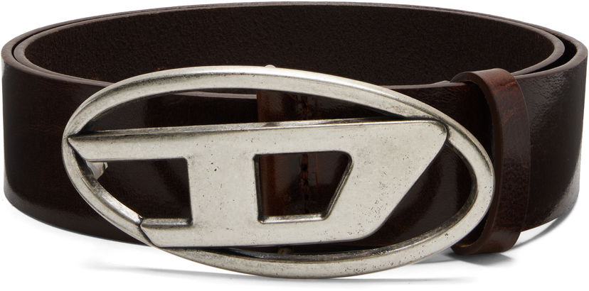 Pasovi Diesel B-1dr D-Logo Buckle Belt Rjava | X08516-PR666-T2348