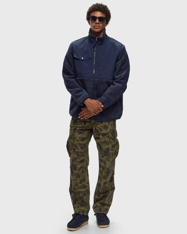 Jakna Polo by Ralph Lauren Half-Zips Fleece Jacket Modra | 710850412018, 1