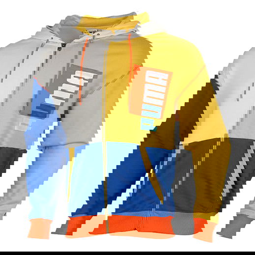 Pulover Puma Puma Colorblock Full-Zip Hoodie Večbarvna | 530712-05