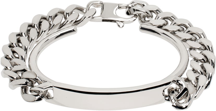 Zapestnica Maison Margiela MM6 Maison Margiela ID Tiered Chain Bracelet Kovinski | SM6UY0098 P8371