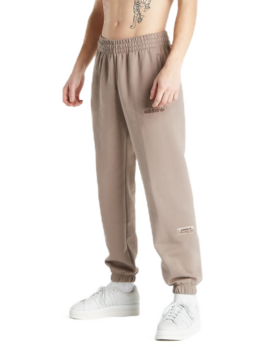 Trenirka adidas Performance Trefoil Linear Sweat Pants Rjava | HM2669