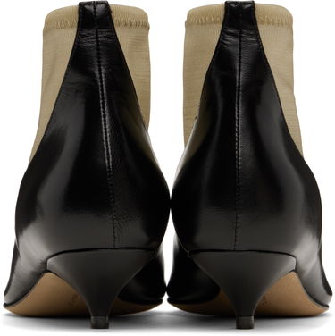 Oblačila The Row The Row Mesh Kitten Heel Ankle Boots Črna | F1581-SL1W20, 1