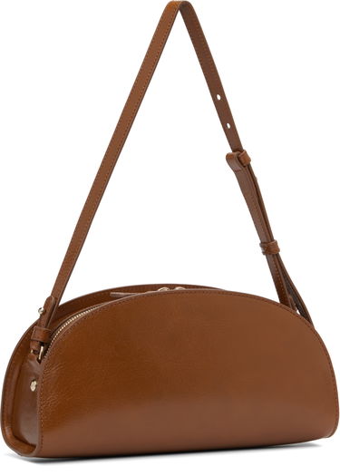 Torba za čez ramo A.P.C. A.P.C. Demi-Lune Shoulder Bag Rjava | PXCCK-F61997, 2