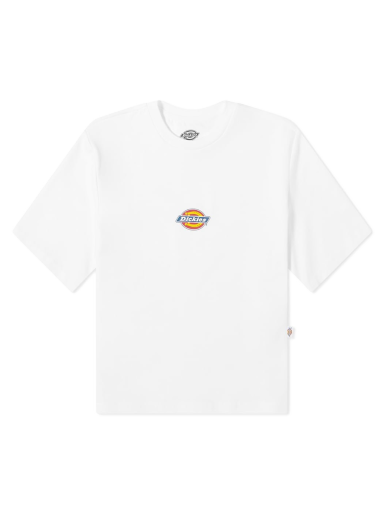 Majica Dickies Maple Valley Cropped Tee Bela | DK0A4XPOWHX1