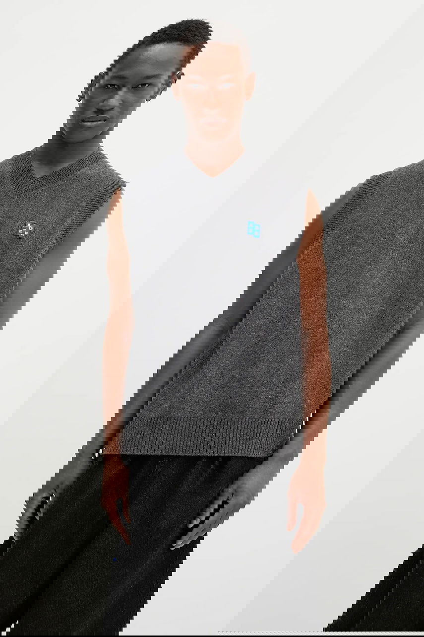 Pleteni pulover ADER ERROR Ader Error Knit Vest Siva | BO42FYKT0201CC, 0