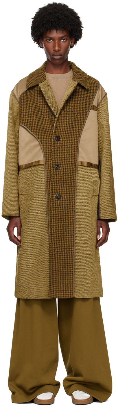Plašči Andersson Bell Multicolor Inside-Out Coat Rjava | awa641u