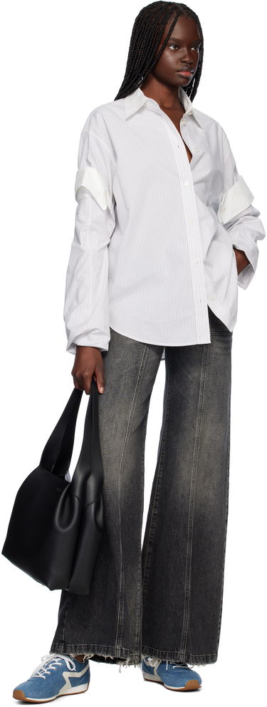 Torbica rag & bone Rag & Bone Slade Calf Leather Tote Bag Črna | LE101123, 3
