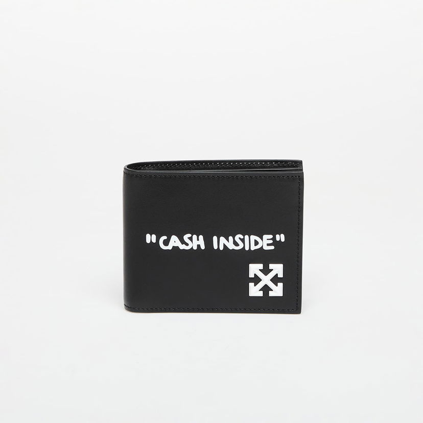 Denarnica Off-White Off-White Jitney Quote Bifold Wallet Črna | OMNC098C99LEA0011001
