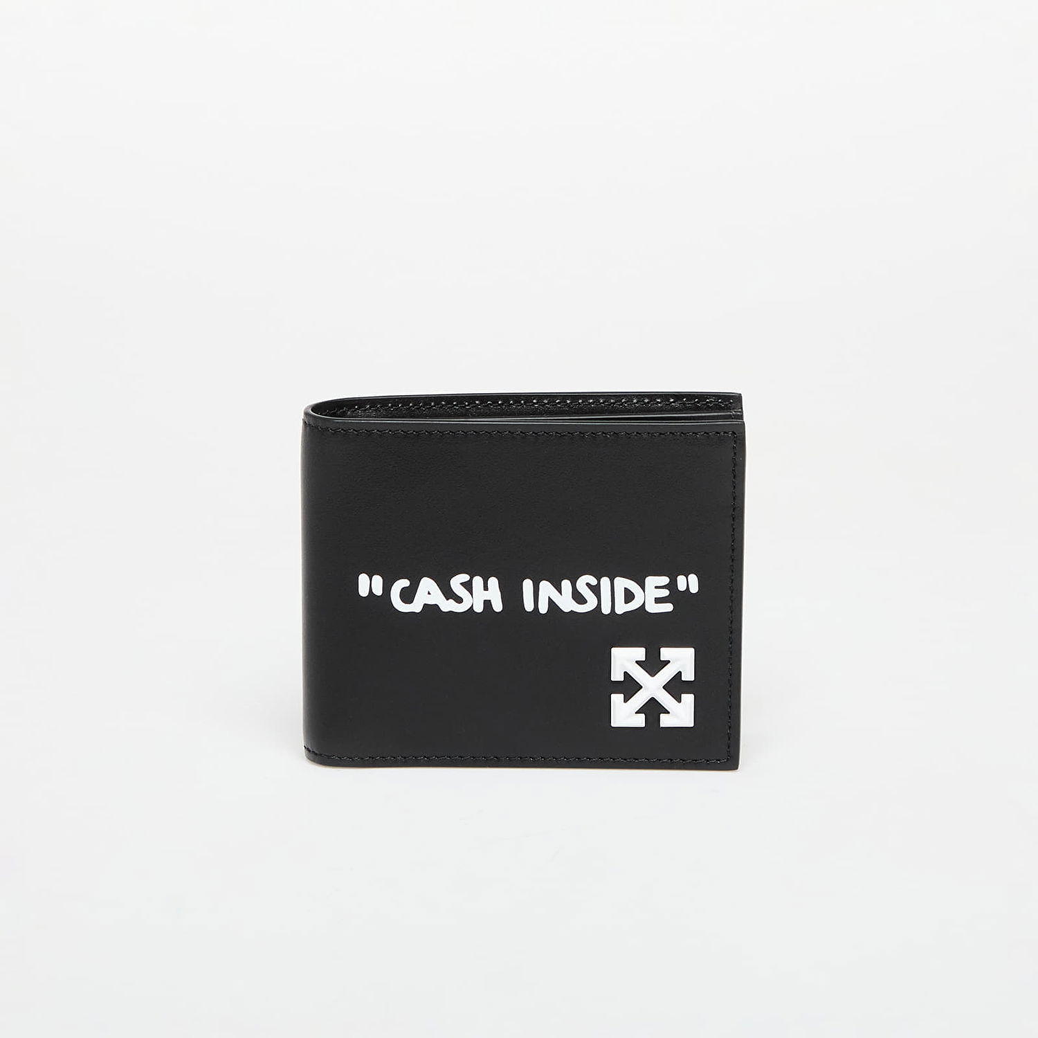 Denarnica Off-White Off-White Jitney Quote Bifold Wallet Črna | OMNC098C99LEA0011001, 0