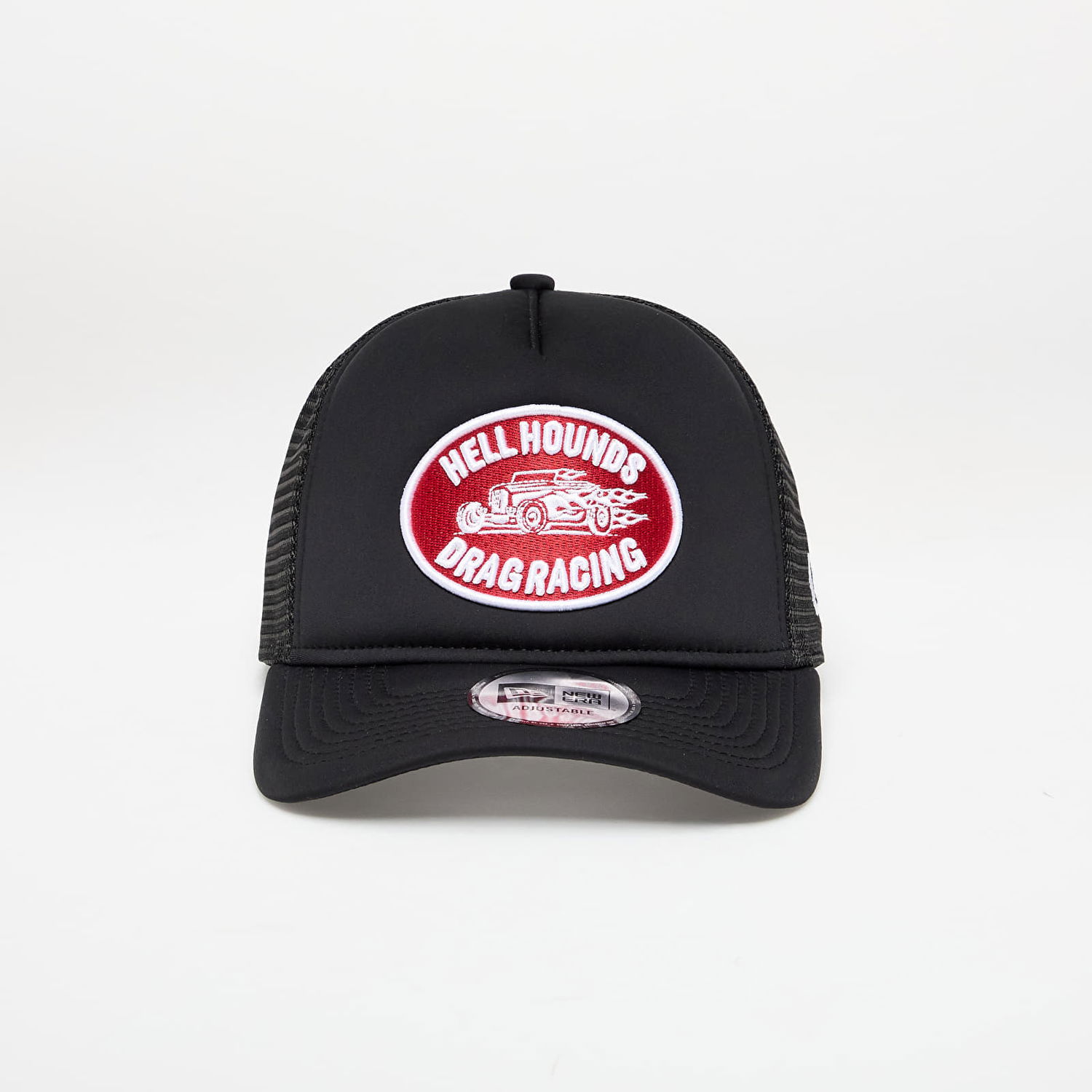 Kapa New Era Graphic Patch 9FORTY A-Frame Trucker Adjustable Cap Črna | 60667598, 0
