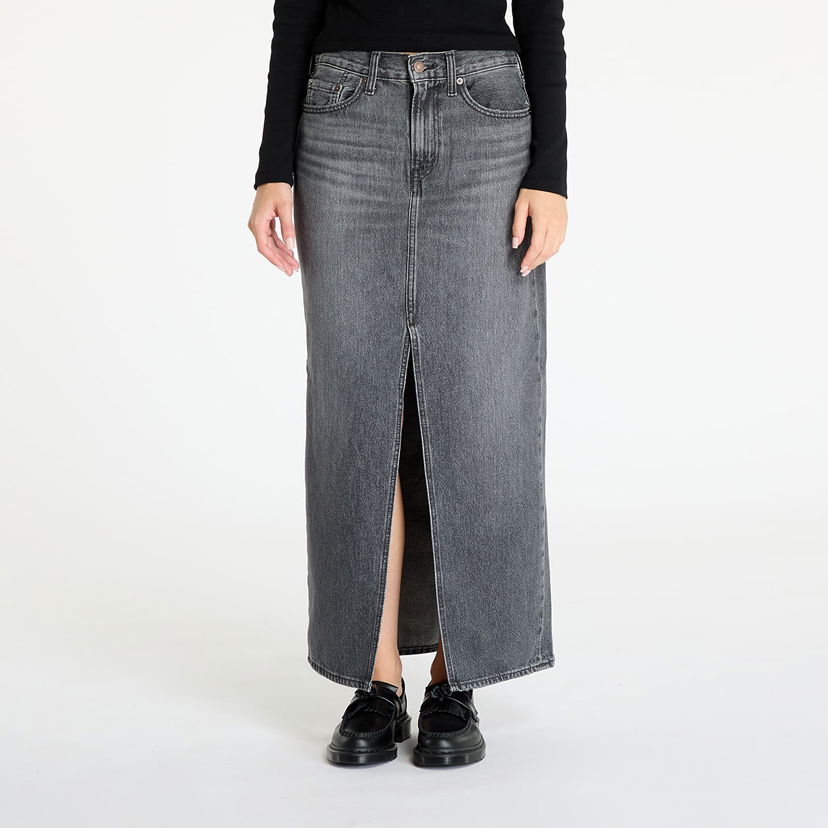 Krila Levi's Skirt ® Ankle Column Skirt Black 30 Siva | A7512-0003