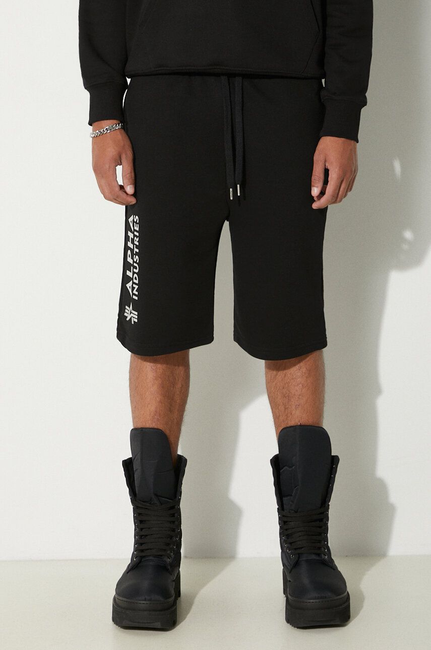 Kratke hlače Alpha Industries Basic Shorts Črna | 116364FP.530, 0