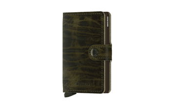 Denarnica Secrid Miniwallet "Safiano Olive" Zelena | MSa-olive, 1