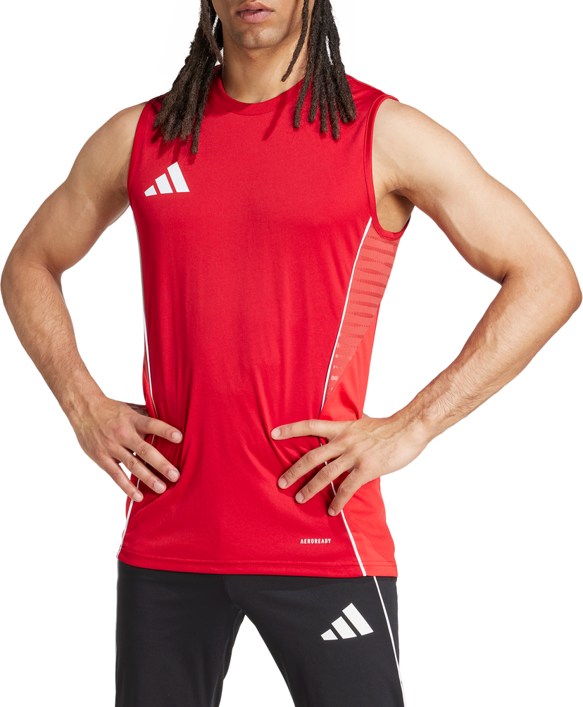 Dres adidas Originals Adidas Tiro 25C Sleeveless Jersey Rdeča | ji6490