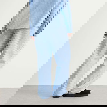 Pižame CALVIN KLEIN Women's Cotton Poplin Sleep Pants, Size Large Modra | LV00QS74102S3, 3