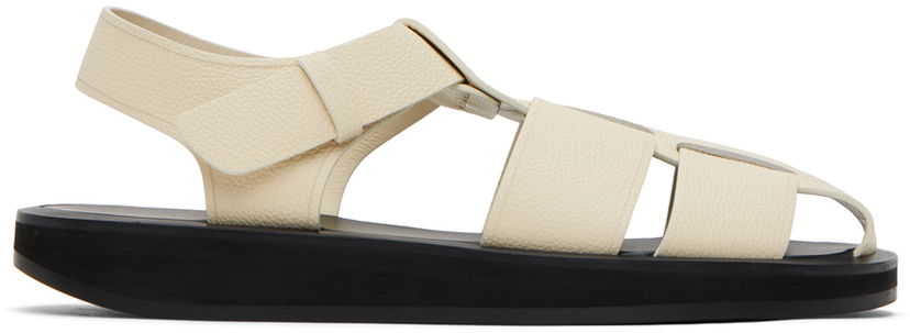 Oblačila The Row The Row Fisherman Sandals Bela | F1203-L129
