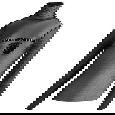 Pulover Jean Paul Gaultier Mesh Turtle Neck Flocked Earth Črna | 24-27-U-TO187I-T001-0000, 0