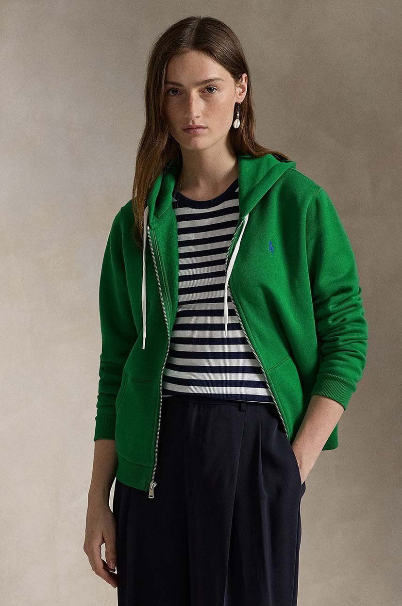 Pulover Polo by Ralph Lauren Hoodie Zelena | 211943008