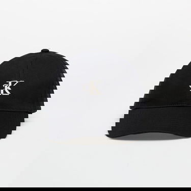 Kapa CALVIN KLEIN Calvin Klein Jeans Monogram Embroidery Cap Črna | LV04K5024G UB1, 0