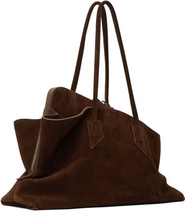 Torbica The Attico The Attico 'La Passeggiata' Top Handle Suede Bag Rjava | 250WAH00054 LBT007AA, 1