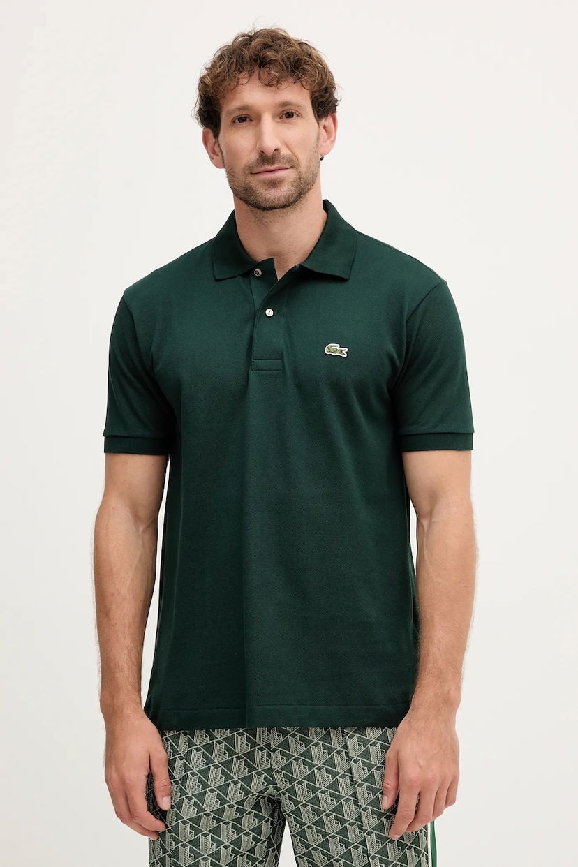 Polo majica Lacoste Lacoste L1212 Polo Shirt Zelena | L1212.YZP