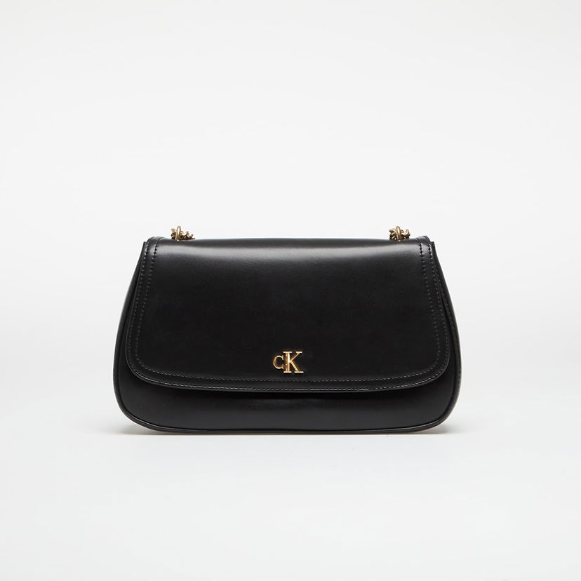 Torba za čez ramo CALVIN KLEIN Calvin Klein Convertible Chain Medium Bag Črna | LV04F3171G YIH