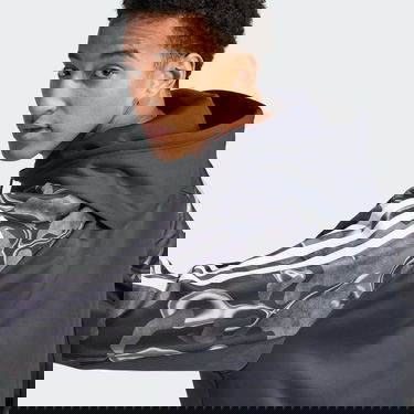 Pulover adidas Performance Future Icons Allover Print Hoodie Siva | IB6126, 6