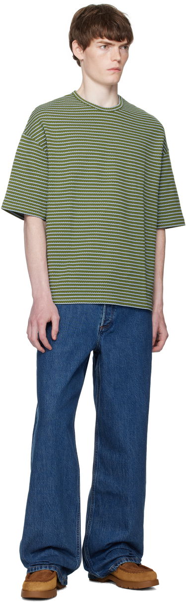 Majica A.P.C. A.P.C. Bahia Striped T-Shirt Zelena | COHJD-H26231, 3
