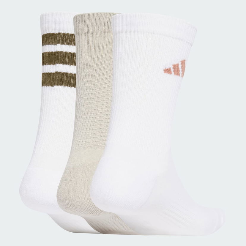 Nogavice adidas Performance 3 Pairs Logo Crew Socks Večbarvna | JD5830