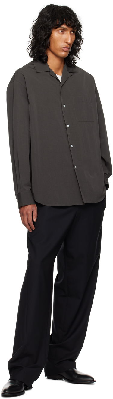 Hlače The Row Konan Elastic Waist Trousers Črna | 803-W3464, 3