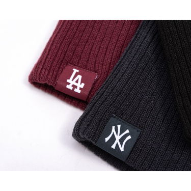 Beanie New Era MLB Essential Skully Beanie LA Dodgers One Size Bordo | 60691106, 5