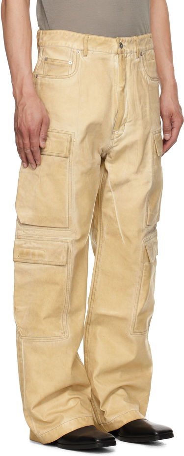 Cargo hlače Rick Owens Rick Owens DRKSHDW Hollywood Double Cargo Pants Črna | DU01E3361 DCF, 4