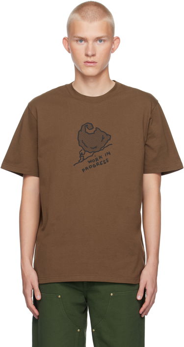 Majica Carhartt WIP Move On Up Graphic Print T-Shirt Rjava | I033988, 0