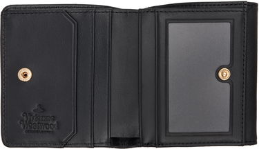 Denarnica Vivienne Westwood Black Small Wallet Črna | 51150032W-L001N-, 2