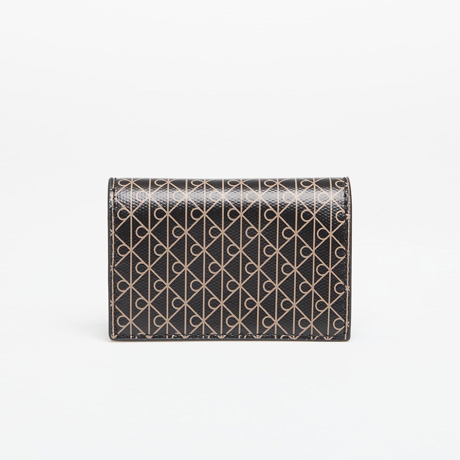 Denarnica CALVIN KLEIN Calvin Klein Emblem Aop Accordion Cardcase Wallet Črna | LV04F1083G 2XA, 1